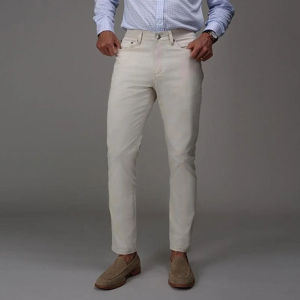Collars & Co. NWT‎ CEO Chino Five Pocket Cotton Stretch Pants - Size W32/L34